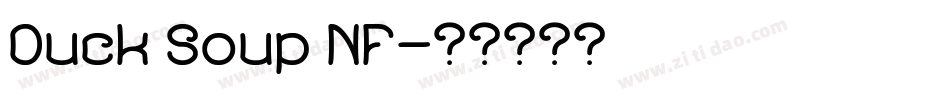 Duck Soup NF字体转换